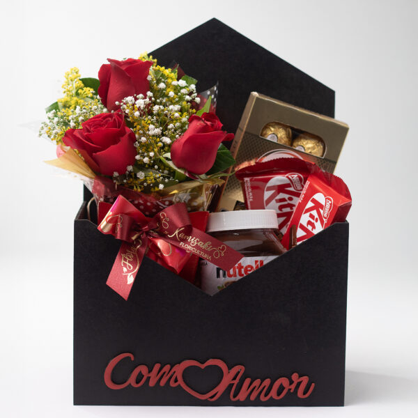 Caixa Envelope Romantica