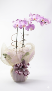 Orquidea na Tela