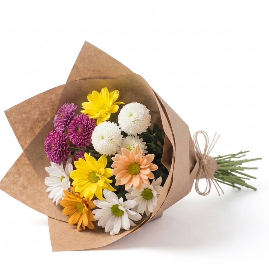 Mini Buque de Flor do Campo